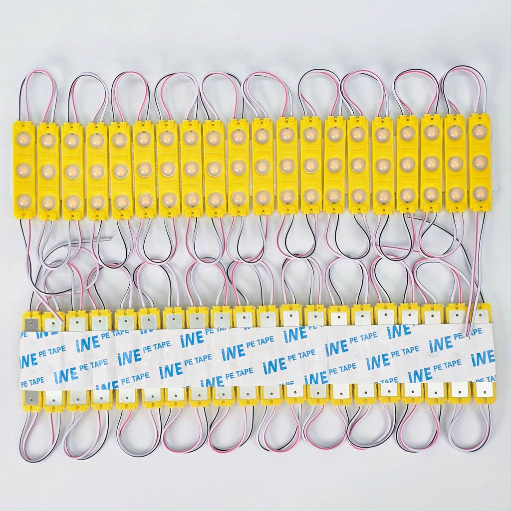 Kho Led hắt module 3 bóng 6113 JIYI vàng