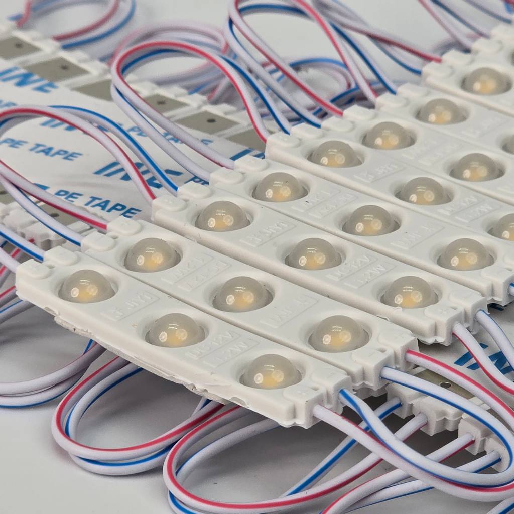 Led hắt module 3 bóng 6113 JIYI vàng nắng giá sỉ