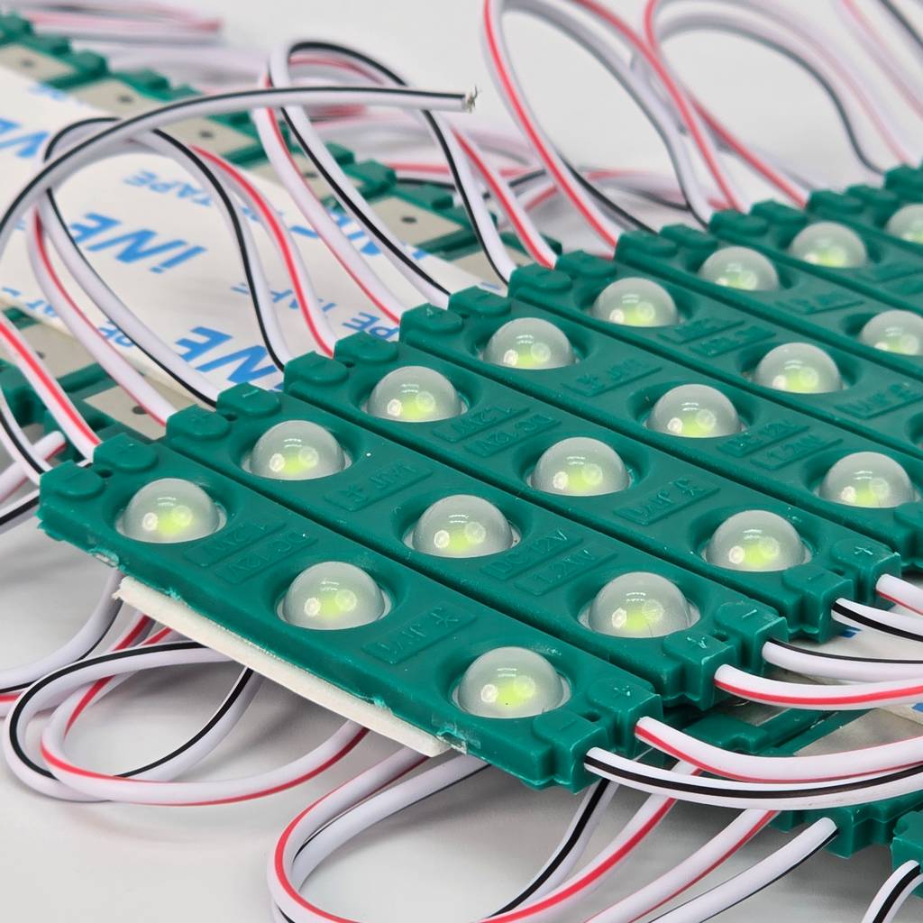 Giá sỉ Led hắt module 3 bóng 6113 JIYI xanh lá