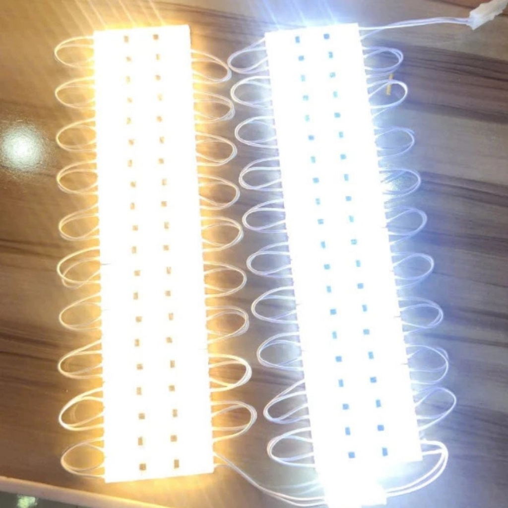 Giá sỉ Led hắt module 3 bóng 7216 IPY 220V vàng nắng