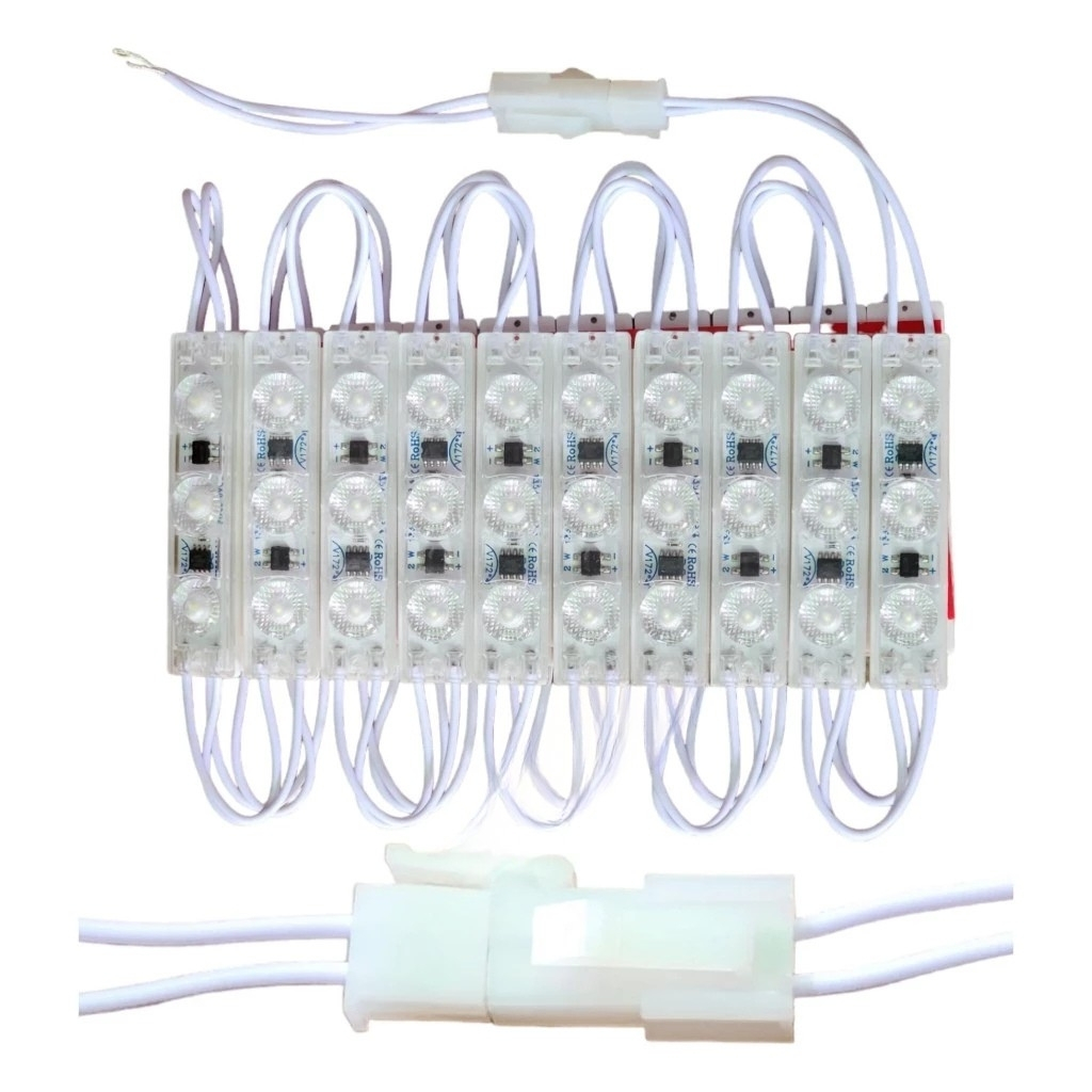 Led hắt module 3 bóng 7216 IPY 220V vàng nắng giá sỉ