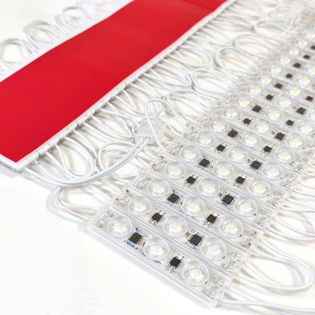 Tổng kho Led hắt module 3 bóng 7216 IPY 220V vàng nắng