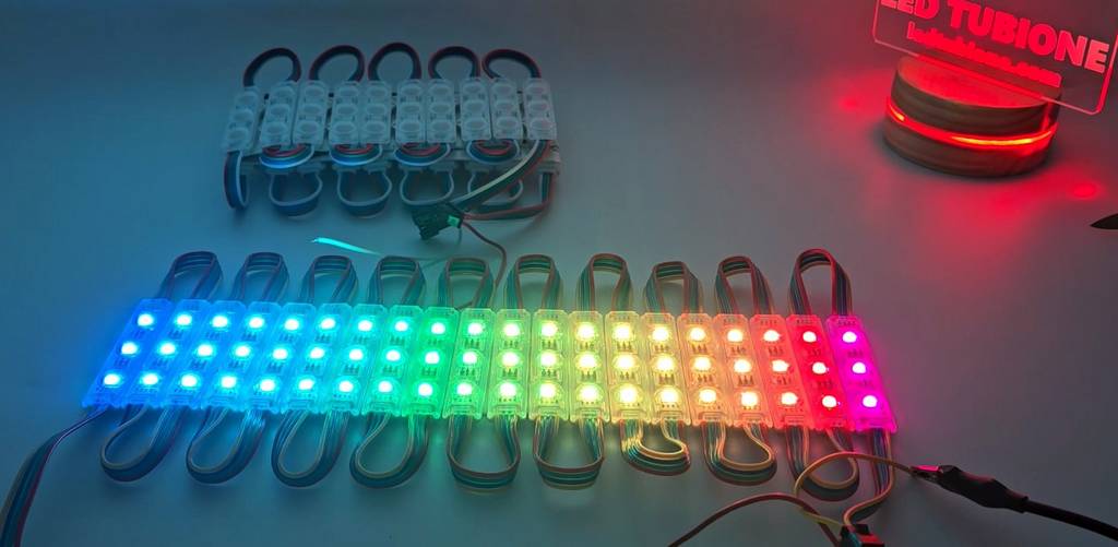 Kho Led hắt module 3 bóng full màu 7115 IC 26803