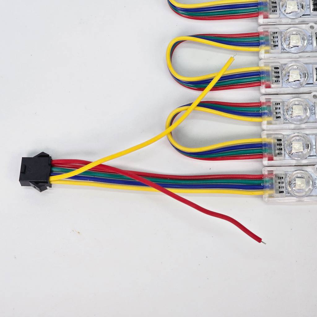 Led hắt module 3 bóng full màu 7115 IC 26803 giá sỉ