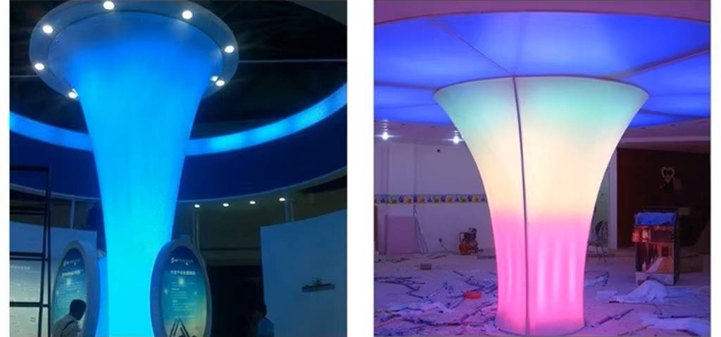 Led hắt module 3 bóng full màu 7115 IC 8206