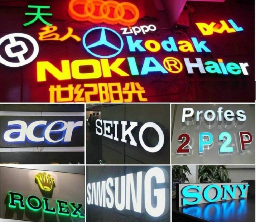 Ứng dụng Led hắt module mini 3010 vàng nắng trong quảng cáo chữ nổi