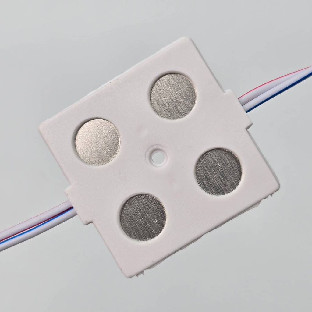 Kho Led hắt module 4 bóng JIYI đế nhựa trắng