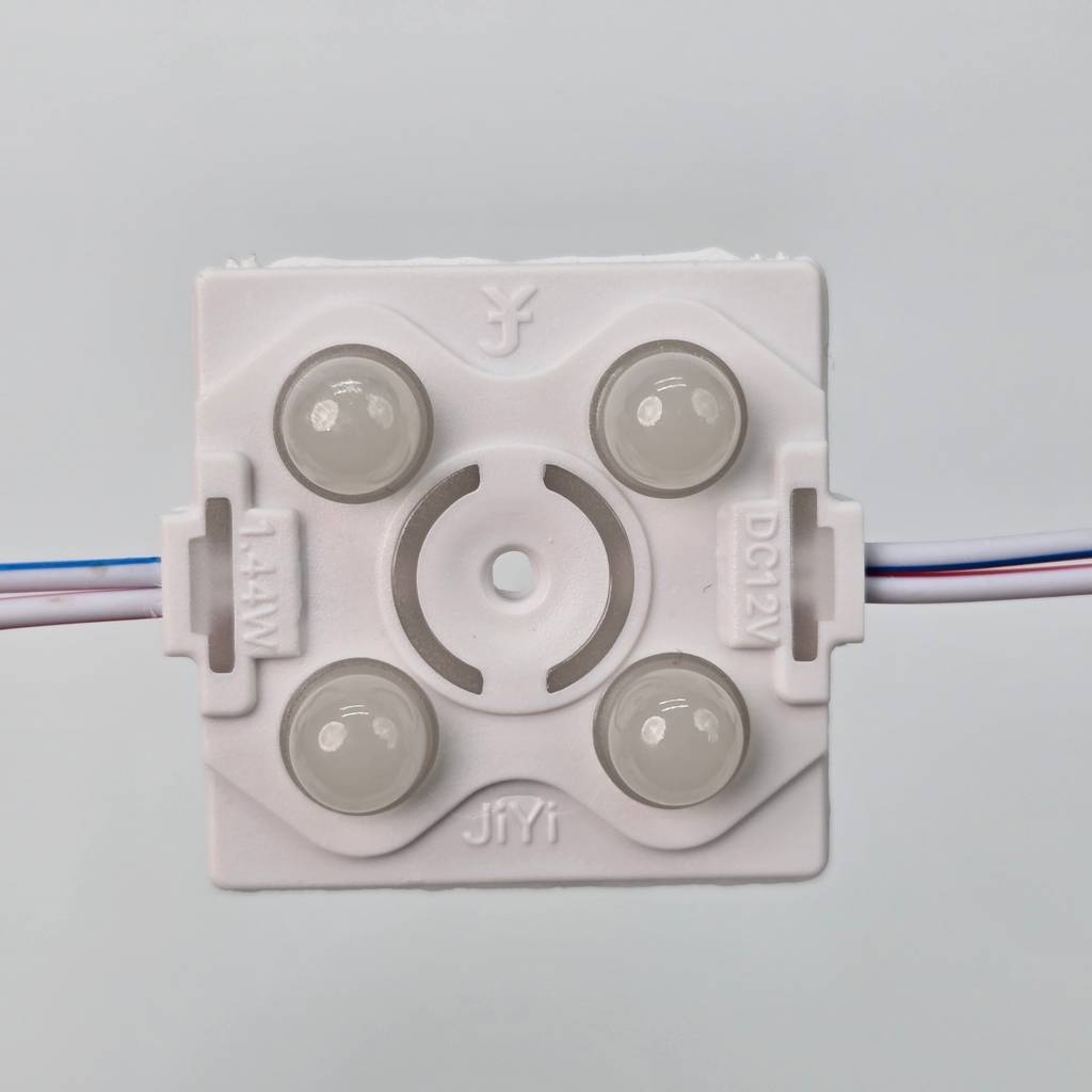 Kho Led hắt module 4 bóng JIYI đế nhựa vàng nắng