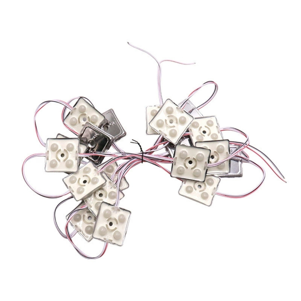 Tổng kho Led hắt module 4 bóng JIYI đế sắt trắng