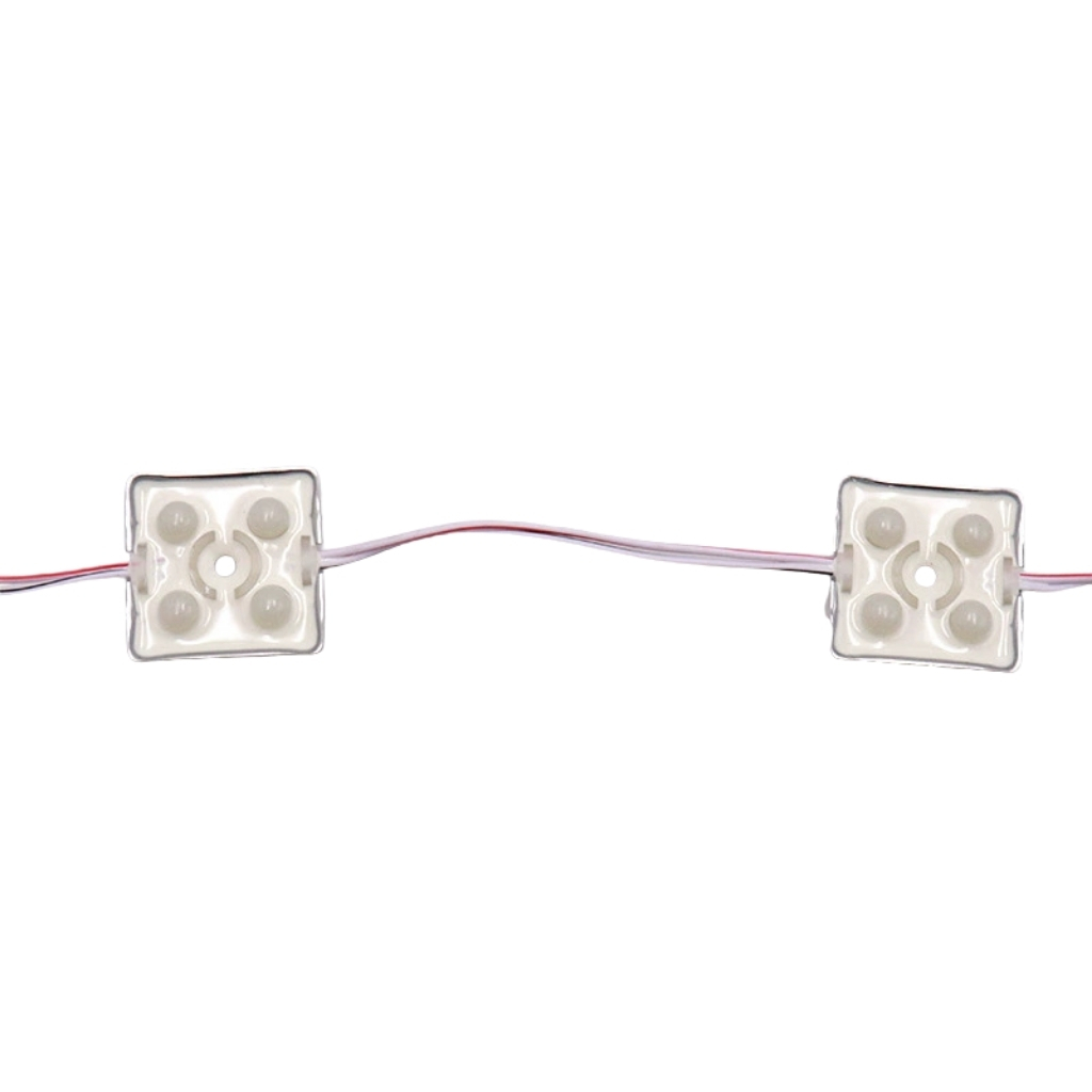 Led hắt module 4 bóng JIYI đế sắt trắng