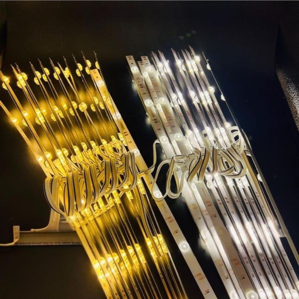 Led thanh toả 1m 12 bóng LIXIN 12V trắng ngoài trời