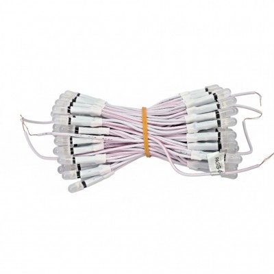 Led liền dây 5mm JIYI 12V trắng LR7