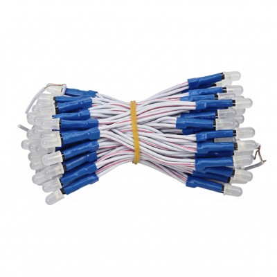 Led liền dây 5mm JIYI 12V xanh dương LR11