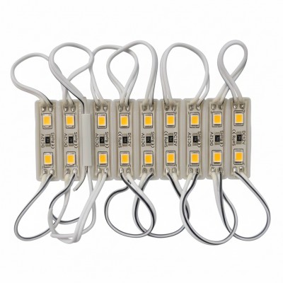 Led hắt module 2 bóng mini 2607 vàng nắng LH3