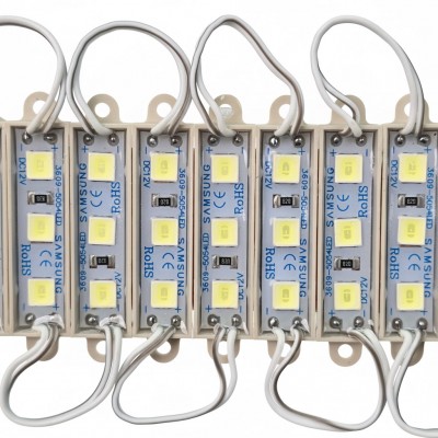 Led hắt module 3 bóng 3609 vàng nắng LH7