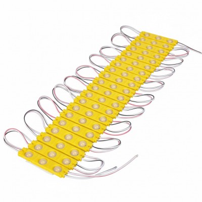 Led hắt module 3 bóng 6113 JIYI vàng LH18