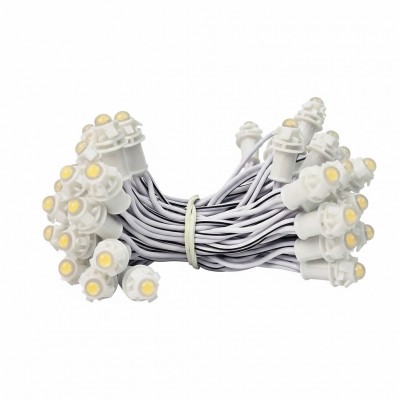 Led đúc F5 12V vàng nắng TYY đế 9mm LD13