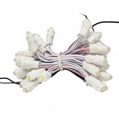 Led đúc F5 12V trắng JHL đế 9mm LD19