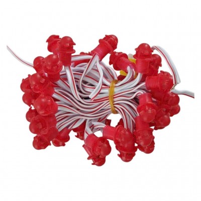 Led đúc F9 12V đỏ SMD đế 9mm LD37