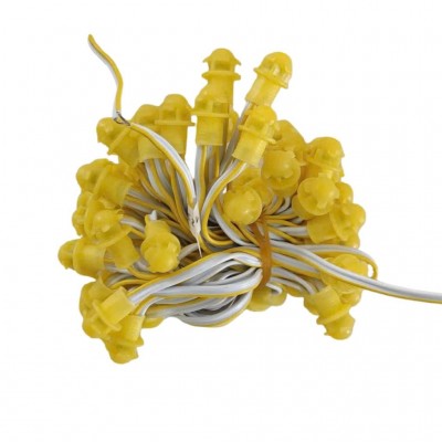 Led đúc F9 12V vàng SMD đế 9mm LD40