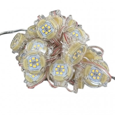 Led bát 30mm đầu trong 24V trắng ấm ATX LD55