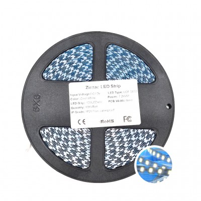 Led dây dán ziczac 2835 12V 120 Led trắng LS24