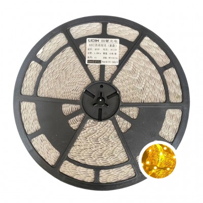 Led dây dán ziczac 12V 60 led vàng LIXIN ngoài trời LS36