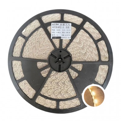 Led dây dán ziczac 12V 60 led vàng nắng 3200K LIXIN ngoài trời LS37