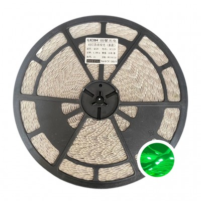 Led dây dán ziczac 12V 60 led xanh lá LIXIN ngoài trời LS39