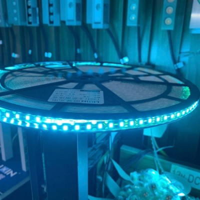 Led dây dán ziczac 12V 120 led xanh ngọc LIXIN ngoài trời LS49