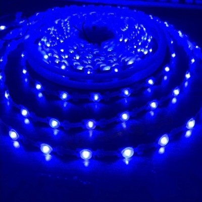 Led dây dán ziczac 12V 3030 thấu kính tỏa xanh dương ngoài trời LS56