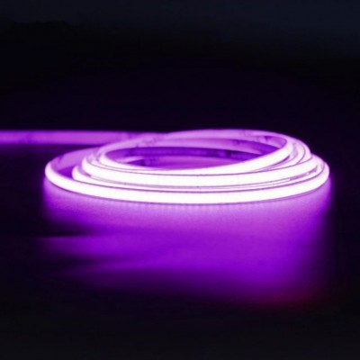 Led dây dán COB 12V 320 led tím ngoài trời LS62