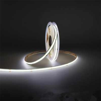 Led dây dán COB 12V 320 led trắng ngoài trời LS64