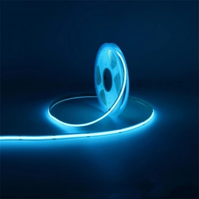 Led dây dán COB 12V 320 led xanh băng ngoài trời LS67