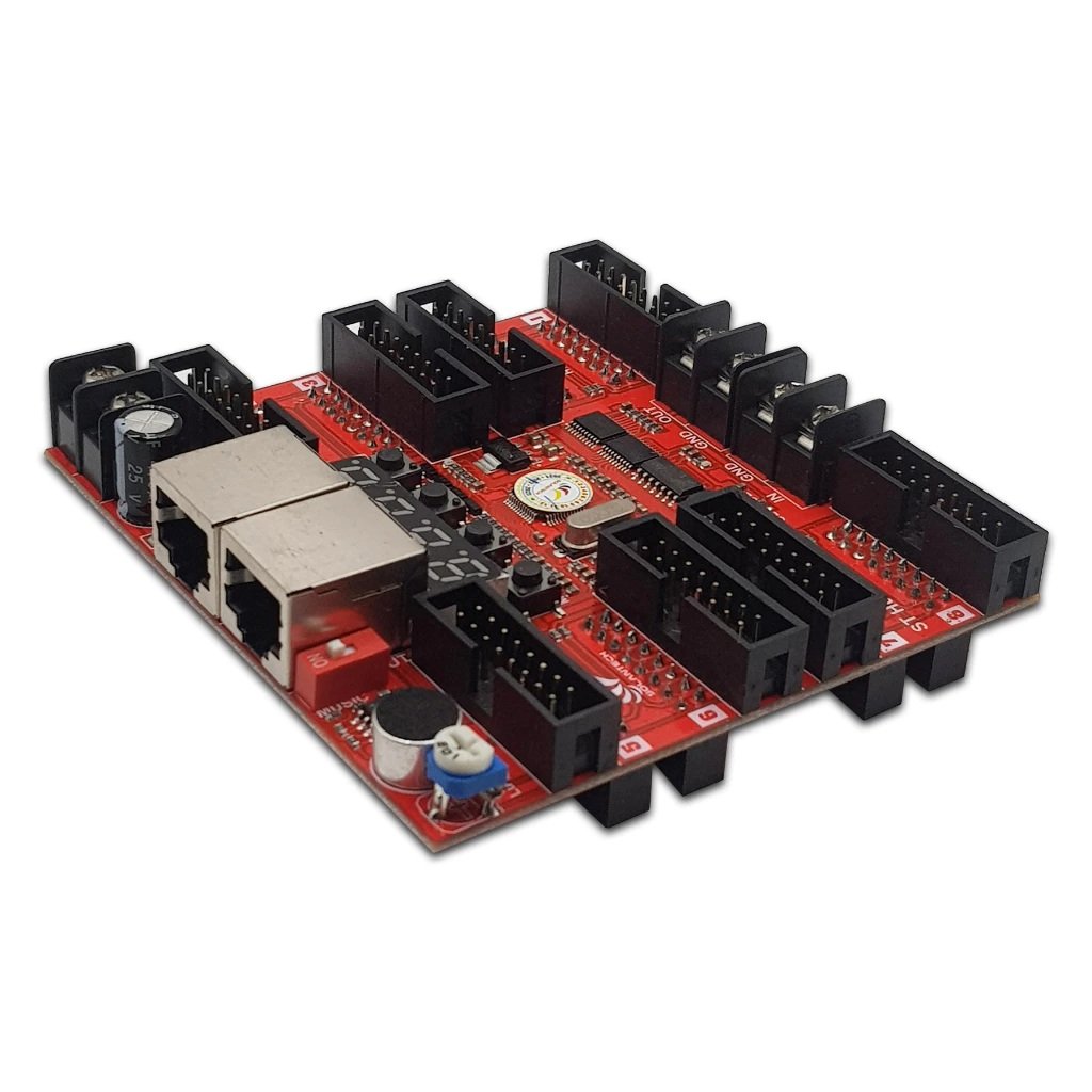 HUB nháy theo nhạc Q1 Pro đồng bộ DMX Solantech DK26