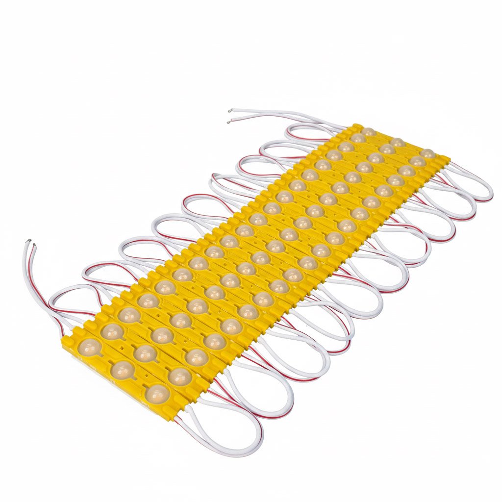 Led hắt module 3 bóng 6011 vàng LH12