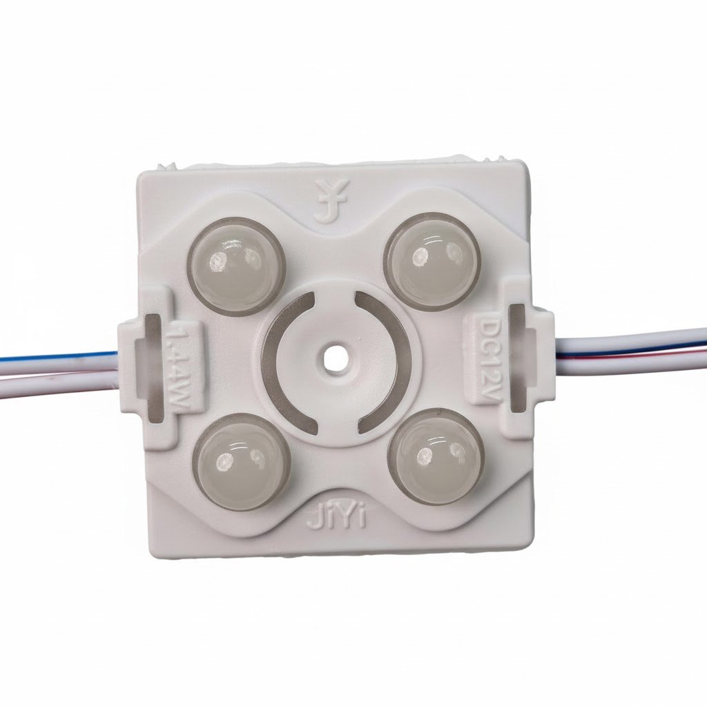 Led hắt module 4 bóng JIYI đế nhựa trắng LH21
