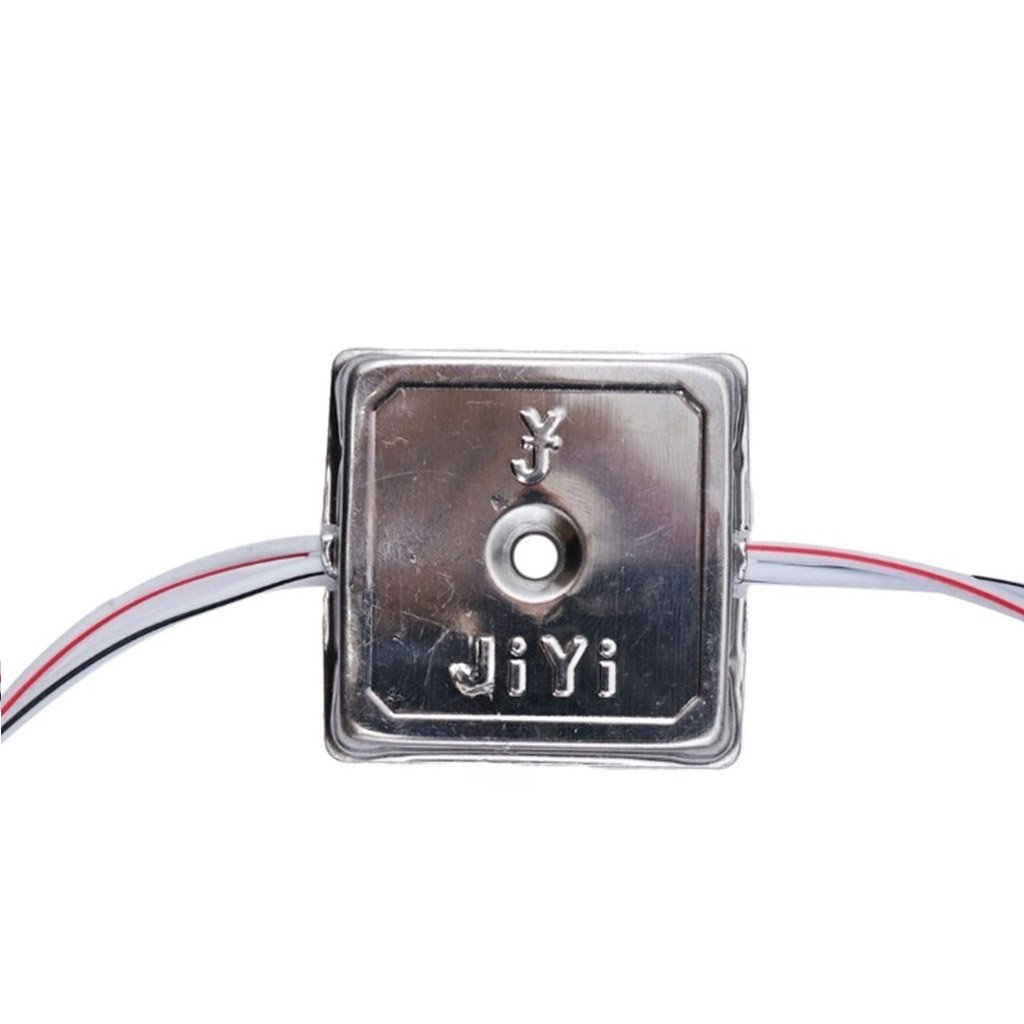 Led hắt module 4 bóng JIYI đế sắt vàng nắng LH24