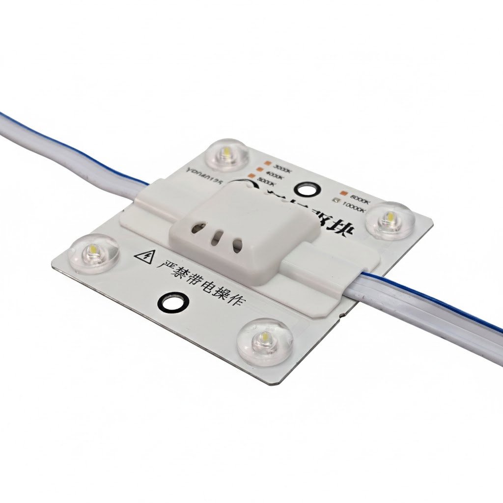 Led hắt module 4 bóng 220v trắng trong nhà LH33