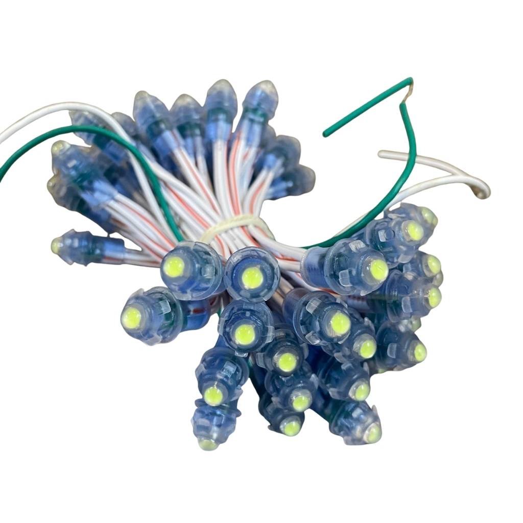 Led đúc F5 12V xanh lá ATX đế 9mm LD29