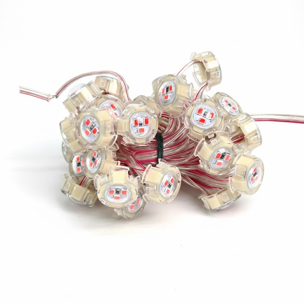 Led đúc F20 đỏ LD44