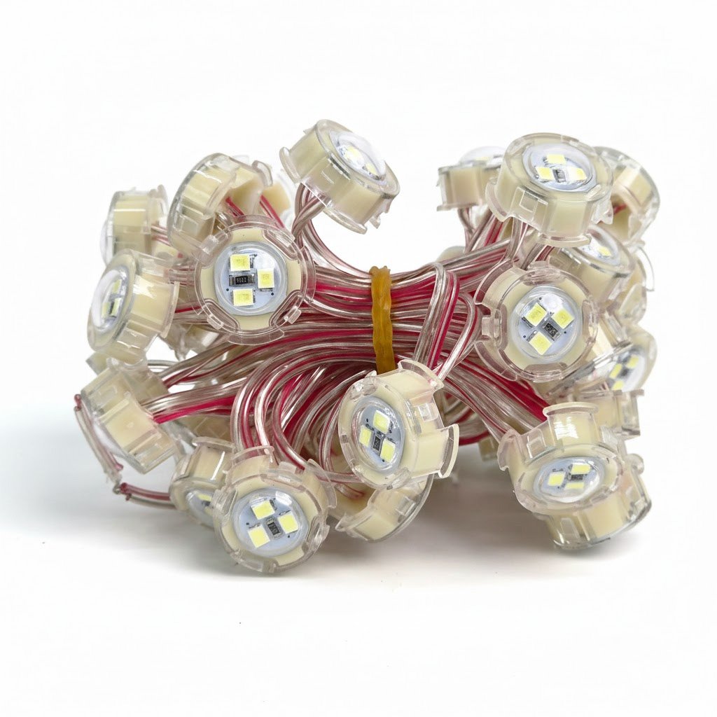 Led đúc F20 trắng LD46