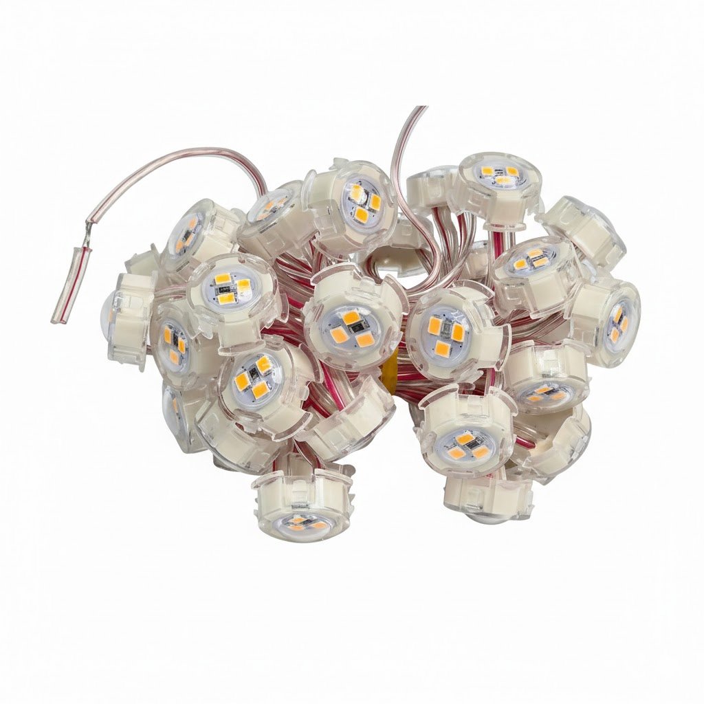 Led đúc F20 vàng LD47