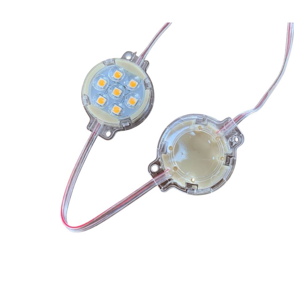 Led bát 50mm đầu trong 24V trắng ấm ATX LD59