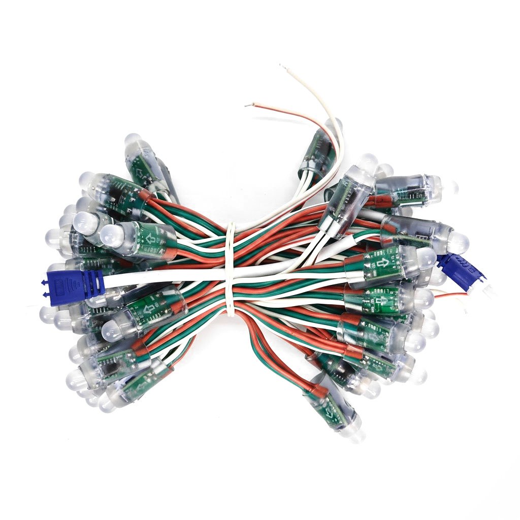 Led đúc F8 Full color IC 1903 5V LD62