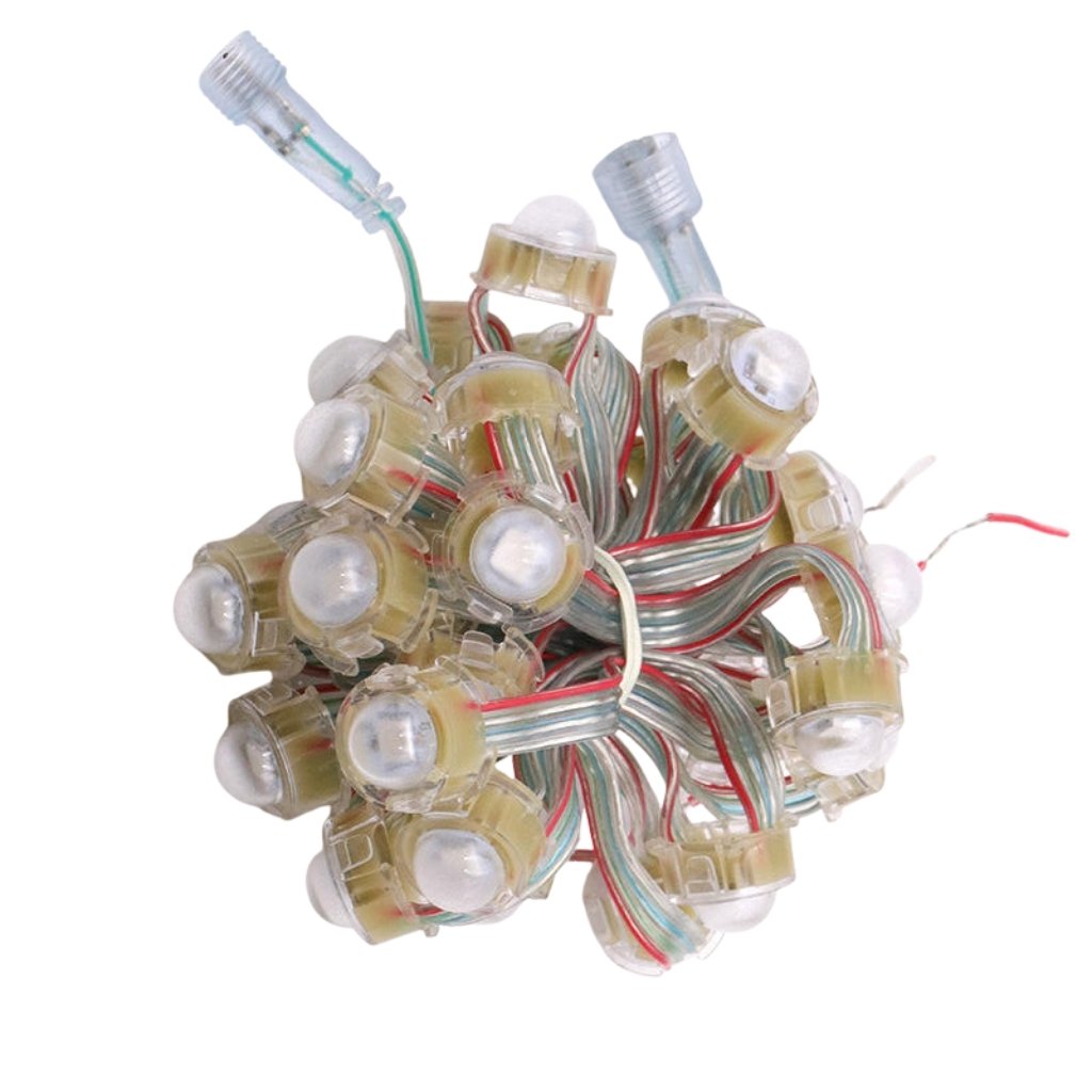 Led đúc F20 Full color IC 8208 12V LD67