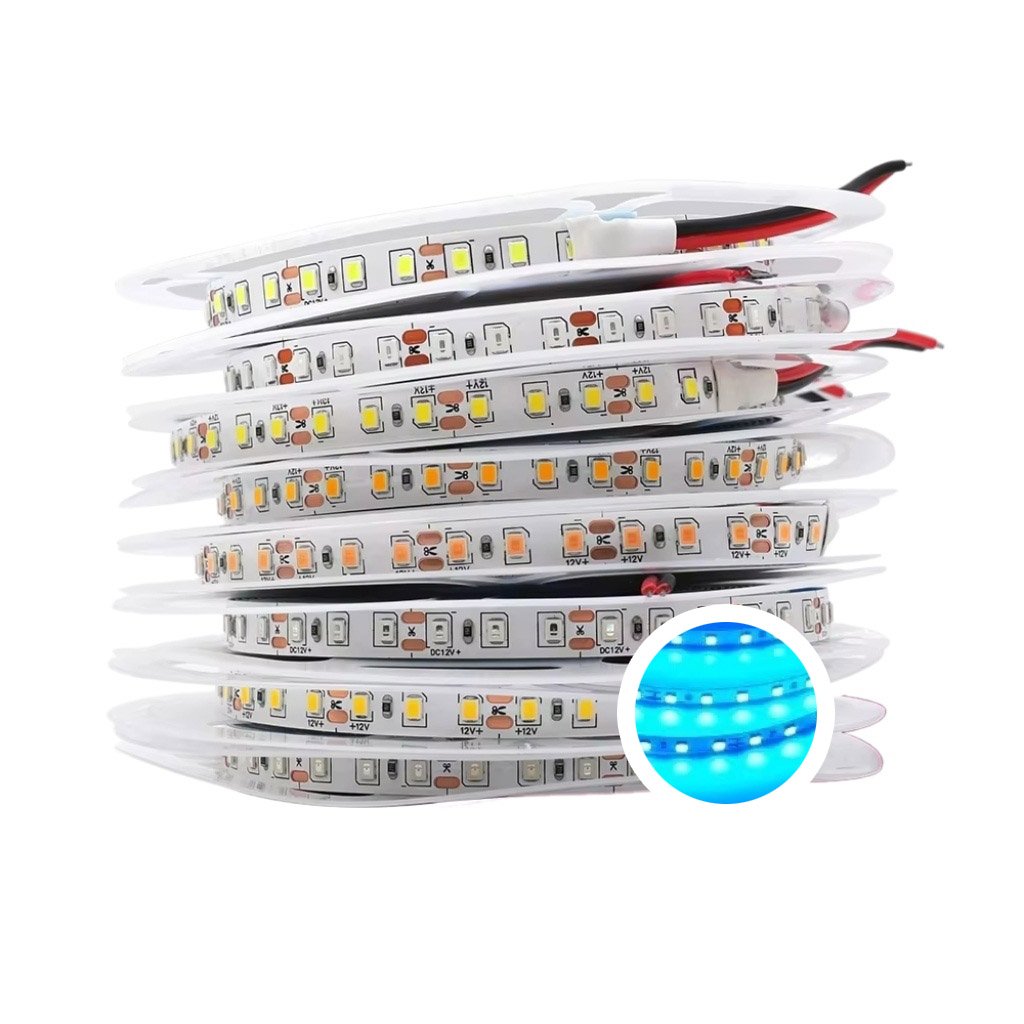 Led dây dán 2835 12V 120 Led xanh băng LS16