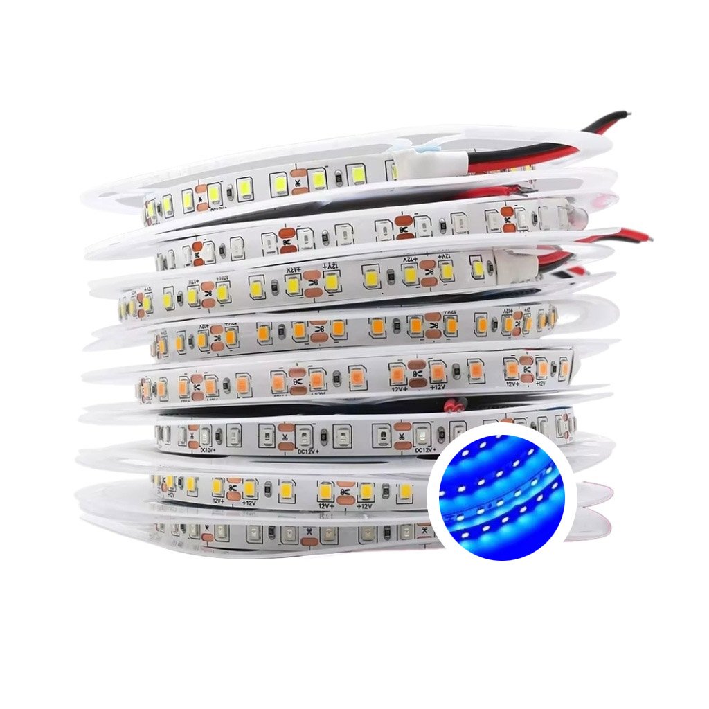 Led dây dán 2835 12V 120 Led xanh dương LS17