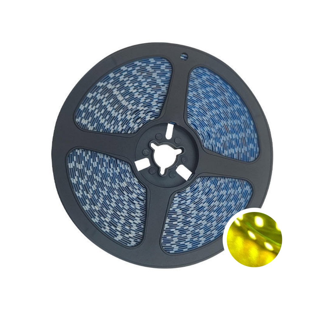 Led dây dán ziczac 2835 12V 120 Led vàng chanh LS27