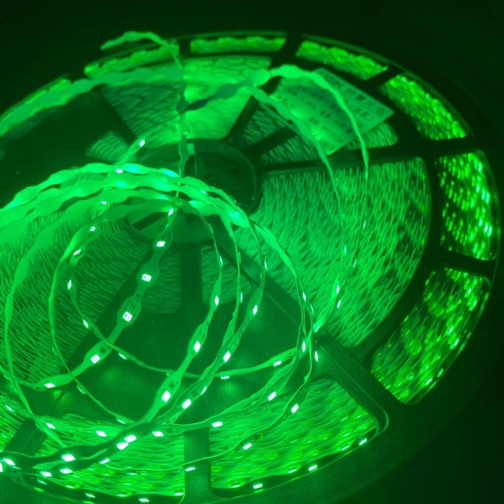 Led dây dán ziczac 12V 120 led xanh lá LIXIN ngoài trời LS48